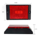 LED 12V Car Bus Truck Lorry Side Marker Light Indicator Lamp Red Lens Light