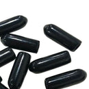 10x Airbrush Bottles Caps Pour Covers Siphon Adapter Liquor Covers Black