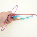 4 Sizes/Set Aluminum Stitch Holders Pins Knit Knitting Crochet Needles V7C3