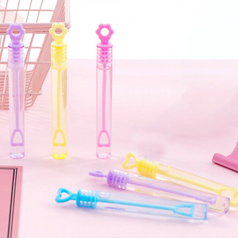 5Pcs Empty Bubble Soap Bottles Wedding Birthday Party Children'sSEAU