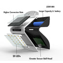Solar Lights Outdoor Motion Sensor Light Wireless Super Bright 20 LED Water J4E3