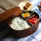 Wooden Lunch Boxs Food Containers Japanese Style Bento Lunchbox for Childre L1X7