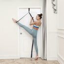 Door Sports Yoga Ballet Band Dance Exercise Soft Leg Stretcher Belt (Black)