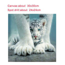 Tiger Painting 5D Diamond DIY Embroidery Cross Stitch Kit Home Gift Decor