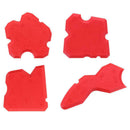 8pcs Silicone Sealant Spreader Spatula Scraper Cement Caulk Removal Tool