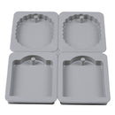 diy silicone molds candles aroma wax tablets mould car pendant decorationOZ