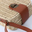 women's handbags mini women messenger bags Square Straw ladies Crossbody Ba