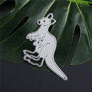 Lovely Kangaroo Animals Metal Cutting Dies Cards Scrapbooking Craft Album Dec ES