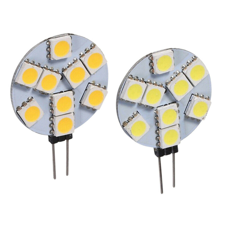 G4 4W 9 LED 5050-SMD Warm Warm White Spotlight Cabinet Bulb DC 12V