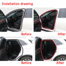 Trunk Soundproof Hood Rubber Weatherstrip Car Door Edge L Shape Seal Strip
