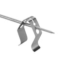 4x  Barbeque Thermometer Probe Clip Holder Anti Rust Scald Preventing Smoke