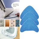 3 Pieces Replacement Microfiber Steam Mop Cleaning Pads for VAX S7 S86-SF-C
