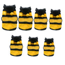 Pet Hoodie Cloth Dog Cat Puppy Apparel Fancy Bee Costume Outfit Coat XXXS
