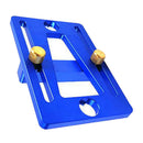 Dovetail Marker Template Aluminum Alloy Dovetail Gauge Size 1:7 Blue