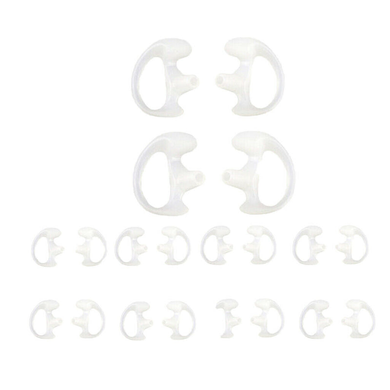 Replacement Earmold Earbud for Two Way Radio Acoustic Coil Tube Earpiece - Ear