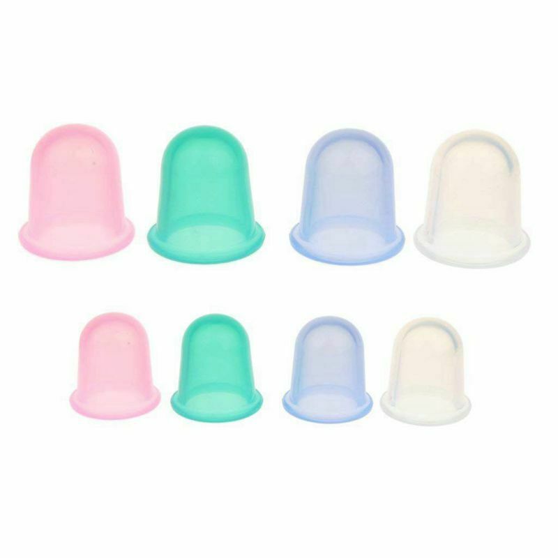Vacuum Therapy Silicone Scouring Massager Anti Cellulite Massage Cupping Cu H2U2