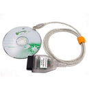1X(Obd2 Usb Interface For Bmw-Inpa / Ediabas-K + Dcan Allows Full Diagnosic