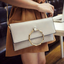 4Pcs Metal Round Bag Handle Holder for Women Clutch Shoulder Bag DIY Handicraft