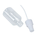 50ml Perfume Atomizer Makeup Cosmetic Spray Bottle White Clear 2pcs