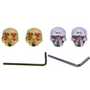 4x Iron Guitars Volume Tone Control Knobs Caps with Wrenches Luthier Tools