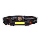 1pc Mini USB Rechargeable Headlight Flashlight Camping Night Fishing Light A