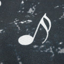 Music Series Note Printed Linen Square 45x45cm Home Decor Houseware Throw P D8E3