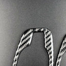Carbon Fiber Car Interior Door Handle Cover Trim Door Bowl Stickers Decorat