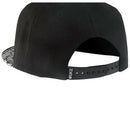 WuKe Embroidery Snapback, Baseball Hat Flat Brim Hip Hop Caps, Black Patter