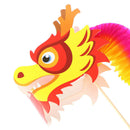 Chinese dragon art paper tumbling magic woven folk kids DIY christmas toysSJA â„–[