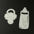 Milk Bottle Cutting Dies Stencil Scrapbooking Album Embossing Card new. Pap New