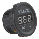 12V-24V Car Motorcycle Digital LED Panel Voltage Volt Meter Display Voltmeter A