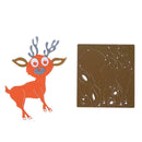 Female Deer DIY Metal Cutting Die Stencil Scrapbook Embossing Decor Craft