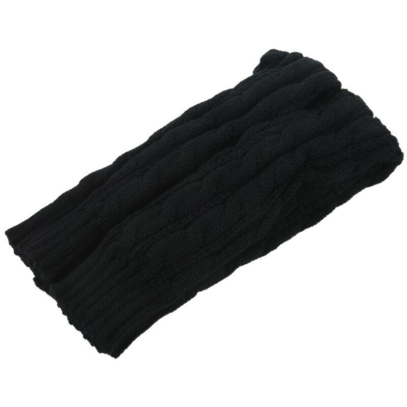 Fashion Winter Women Men Gloves Unisex Arm Warmer Long Fingerless knit Mitt S1Y4