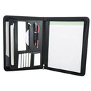Vegan Leather Folder Zippered Closure Portfolio for Business IPad/Table and G6P6