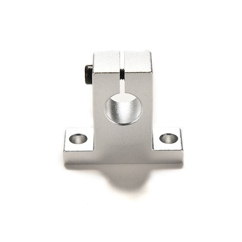 New 2PCS SK12 12mm Bearing CNC Aluminum Linear Rail Shaft Guide Support Ty