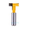 1/2*5/16 Shank Straight T-track T-Slot Router Bit Woodworking Chisel Cutter Tool