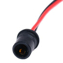 2 PCs W5W T10 Rubber Glass Base Parking Light Socket for Car LED Bulb Holde Gw