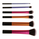 6 Pieces Professional Eyeliner Eyeshadow Powder Brushes Make Up Kit Makeup Blend