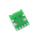 10pcs MICRO USB To DIP Adapter 5pin Female Connector Pcb Converter DIY Kit  Z