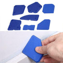 12pcs Home Remover Caulk Finisher Sealant Smooth Scraper Grout Kit Tools