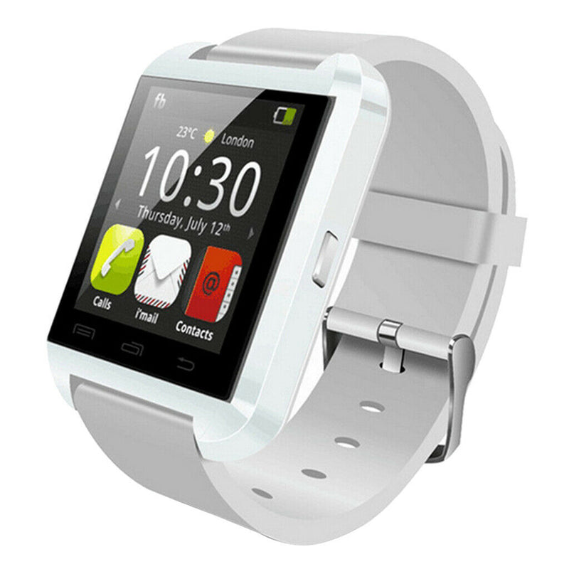 Smart Watch Band Sport Activity Fitness Sleep Monitor For Kids Adults White