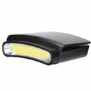Clip-On COB LED Head Torch Cap Hat Light Headlamp Fishing Camping AAA Batteries