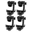 Pack of 4 Drum Rim Microphone Clip Clamp Stage Performance Accessory