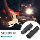 2x Mini XLR 3Pin Male Plug+Female Jack Audio Socket Mic Connector Adapter Black