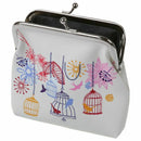 Details about Womens Mini Leather Printed Wallet Cute Card Holder Coin Purs N5D6