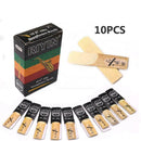 10Pcs Soprano Saxophone Reeds 2.5 Sax Parts Accessories Premium Synthetic