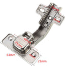 135Â° Degree Corner Folded Cabinet Door Hinges Soft Close Half Overlay Kitchen LJ
