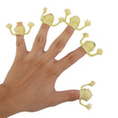 Lot 24Pcs Fright Ghost Head Plastic Finger Puppets Party Toys Kids Favors