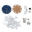 DIY LED Cylinder Kit Round w/ 23 Breathing Effect Garden Rome Decor Color