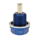 Auto Anodized Magnetic Oil Drain Plug  M16x1.5 Suitable For Subaru, Blue